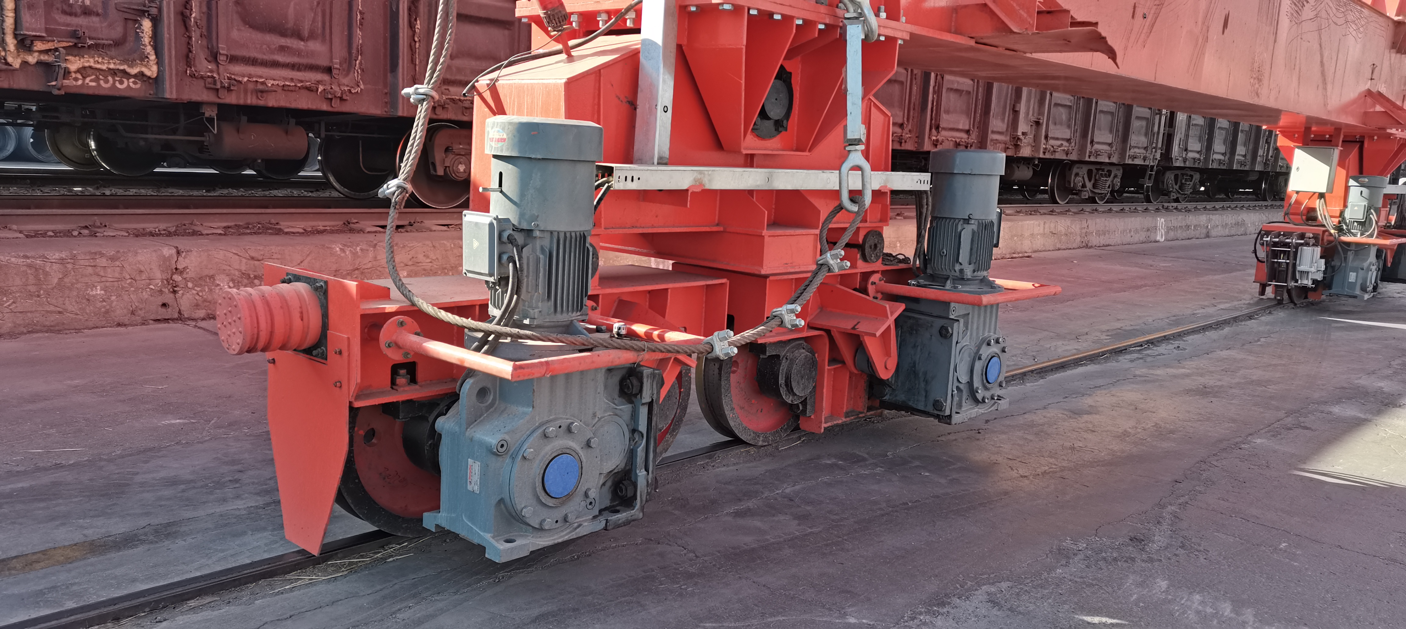 växelmotor för kranförare